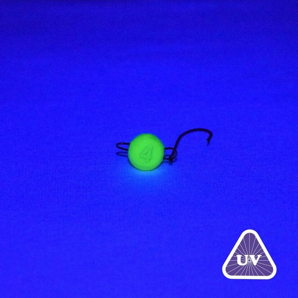 Spiinx Flash Head UV Sarı Jig Head