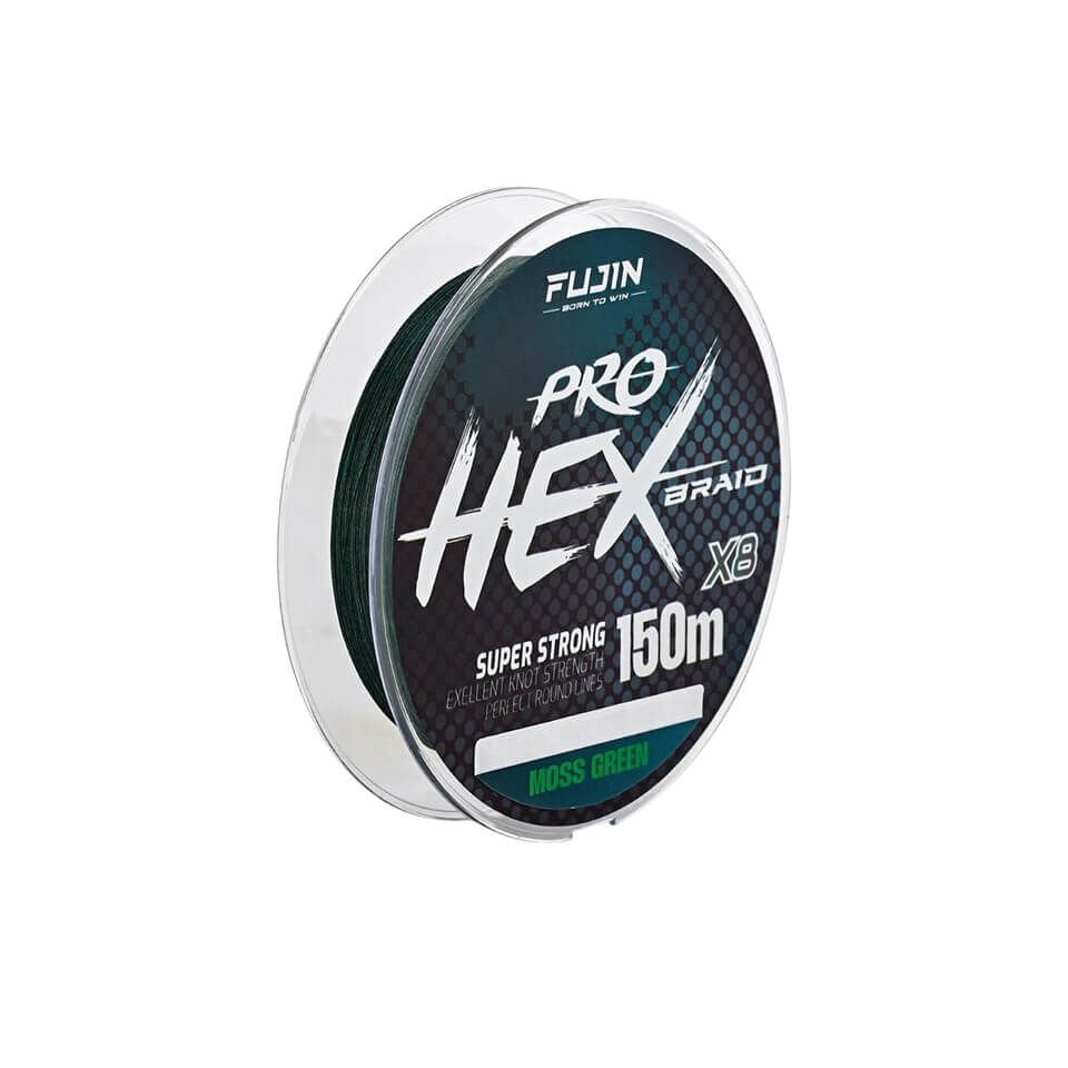 Fujin Pro Hex 8x 150 Mt Moss Green İp Misina