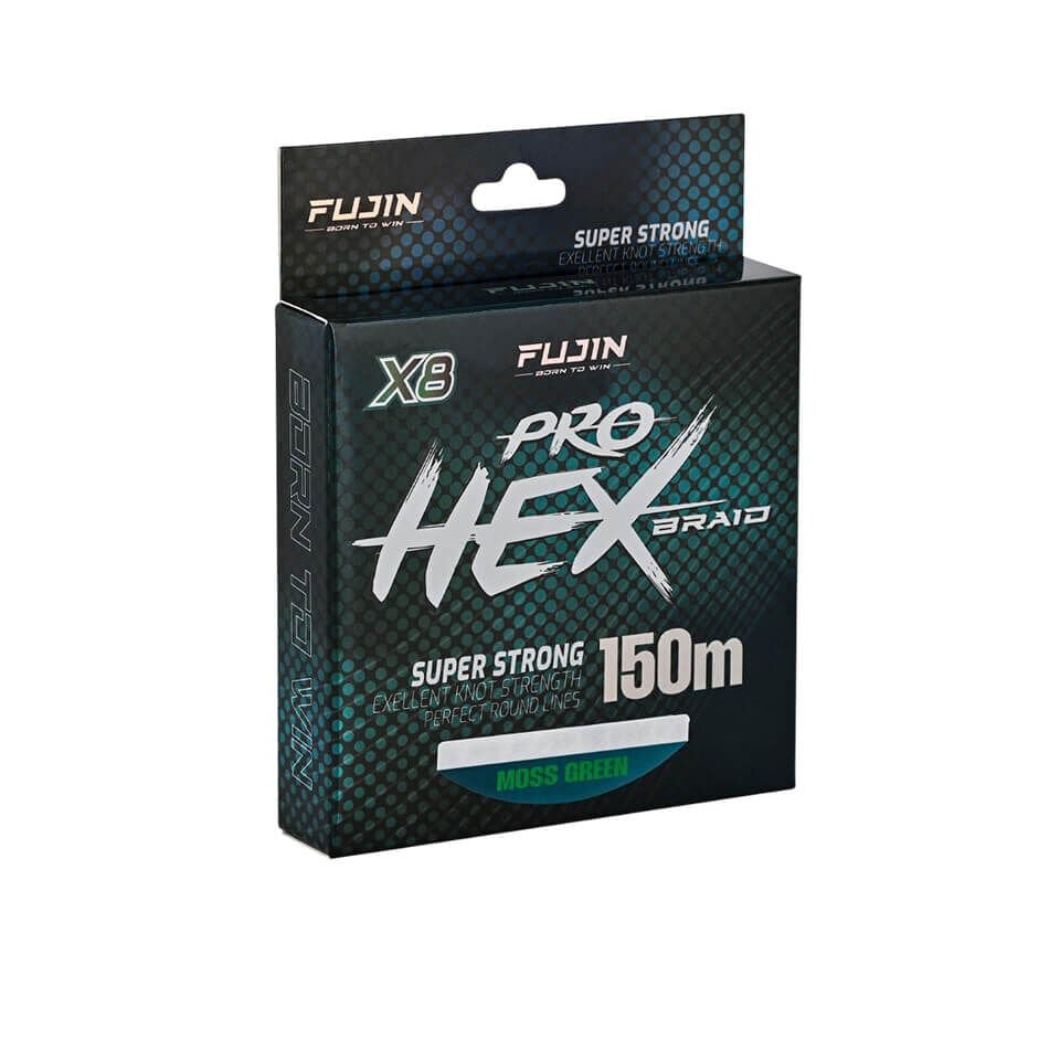 Fujin Pro Hex 8x 150 Mt Moss Green İp Misina