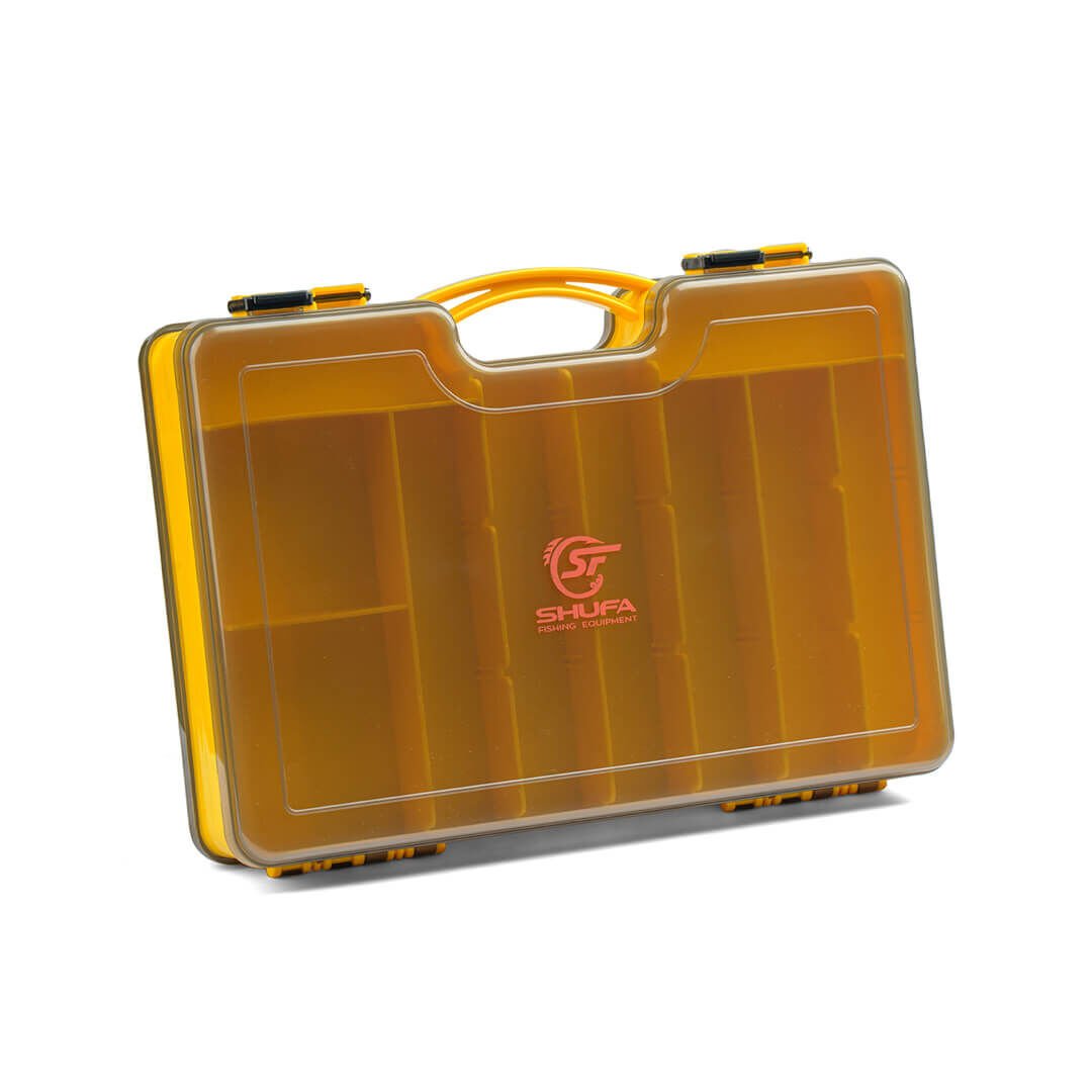 Shufa El Tutamaçlı Çift Taraflı Balıkçı Kutusu - Sarı