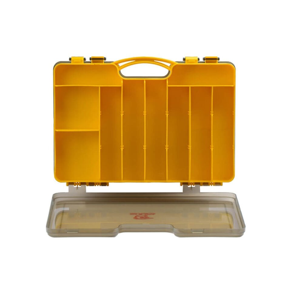 Shufa El Tutamaçlı Çift Taraflı Balıkçı Kutusu - Sarı