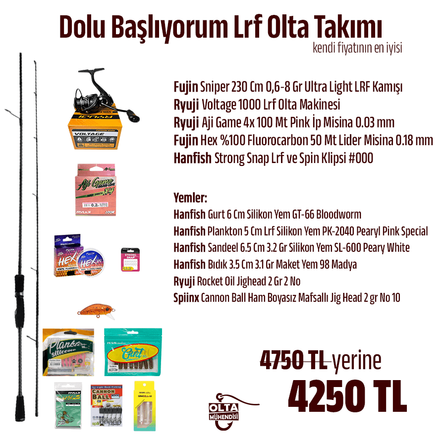 Dolu Başlıyorum Lrf Olta Takımı