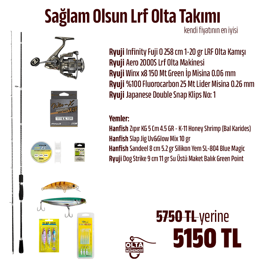 Sağlam Olsun Lrf Olta Takımı
