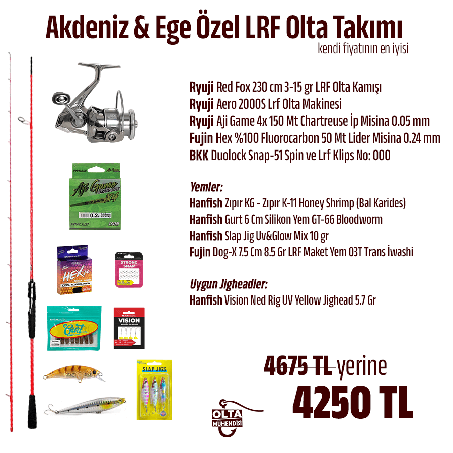 Akdeniz & Ege Özel LRF Olta Takımı