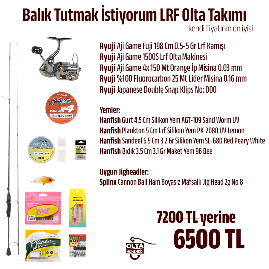 Balık Tutmak İstiyorum LRF Olta Takımı