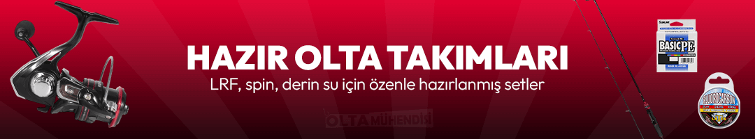 Hazır Olta Takımlarında stoklar güncellendi