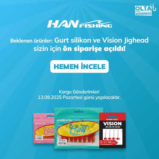 Hanfish ürünleri ön satışta!
