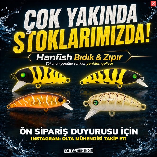 Hanfish ürünleri çok yakında!