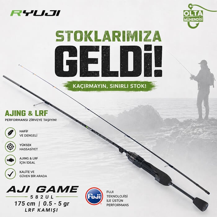 Ryuji Aji Game 175 Cm Stoklarda!