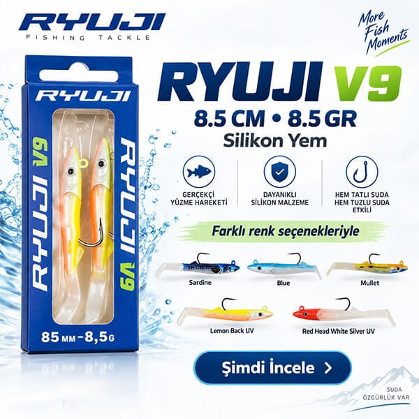 Ryuji V9 Silikon Stokta!
