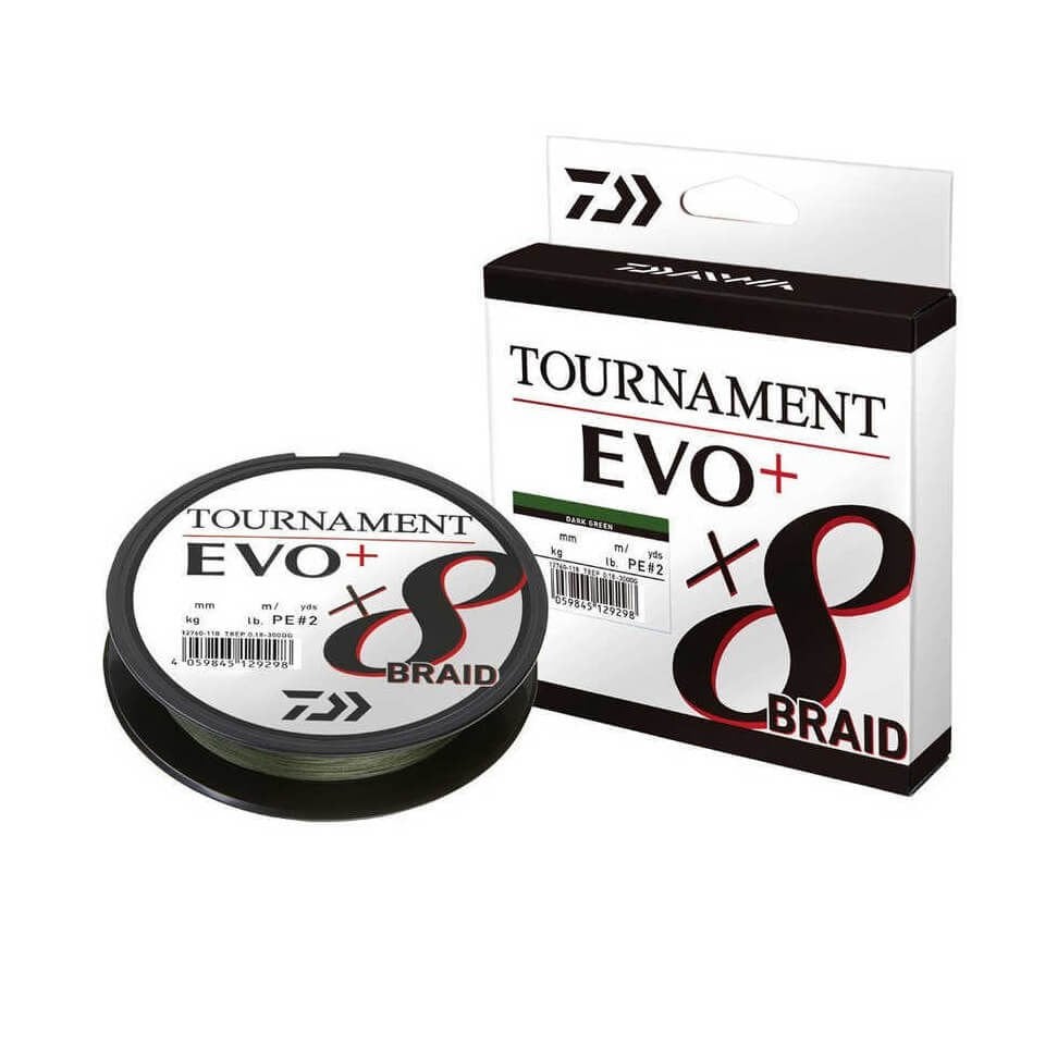 Daiwa Tournament EVO+ 8B 135 Mt. Dark Green İp Misina
