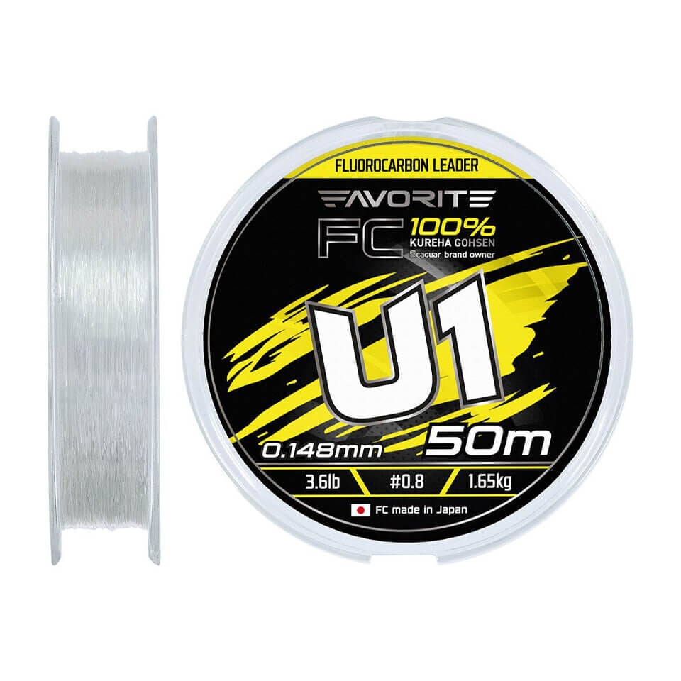 Favorite U1 Fluorocarbon 50 Mt Lider Misina