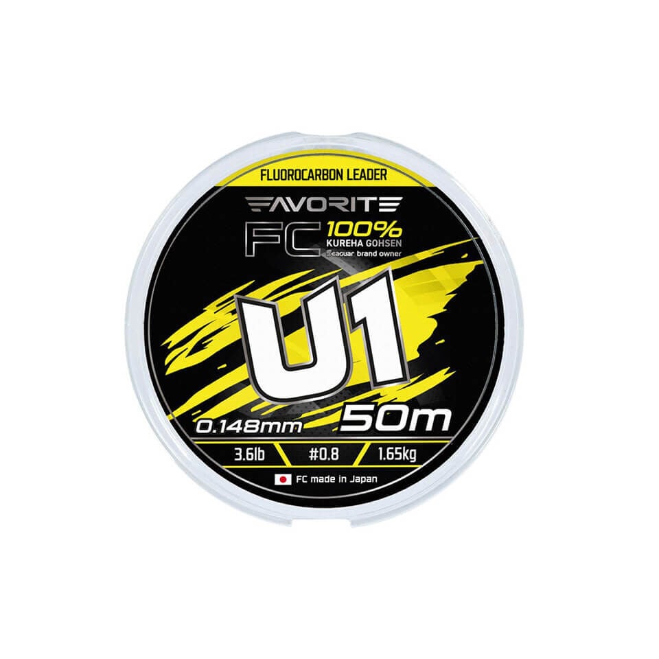 Favorite U1 Fluorocarbon 50 Mt Lider Misina
