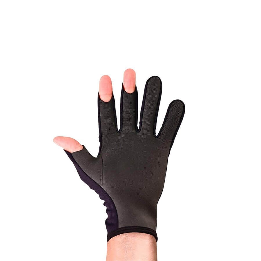 Fujin Pro Angler S24 Titanium Gloves Black Gold Spin Eldiveni