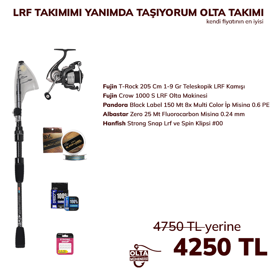 Lrf Takımımı Yanımda Taşıyorum Olta Takımı