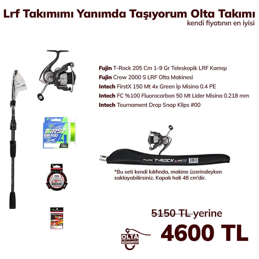 Lrf Takımımı Yanımda Taşıyorum Olta Takımı