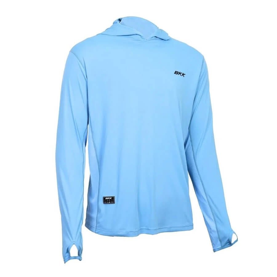 BKK Long Sleeve Casual Shirt Light Blue UV Korumalı T-Shirt Medium (M)