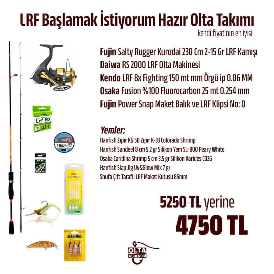 LRF Başlamak İstiyorum Hazır Olta Takımı
