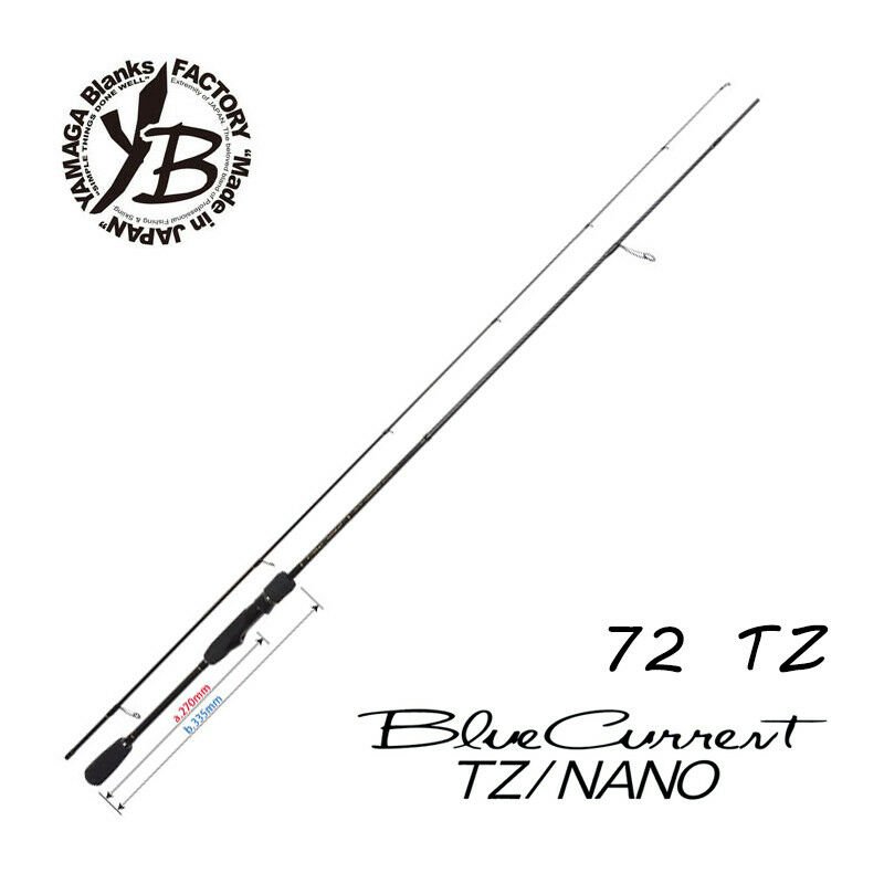 Yamaga Blanks 72TZ Nano 220 cm 1.5-15 gram LRF Olta Kamışı - Hızlı