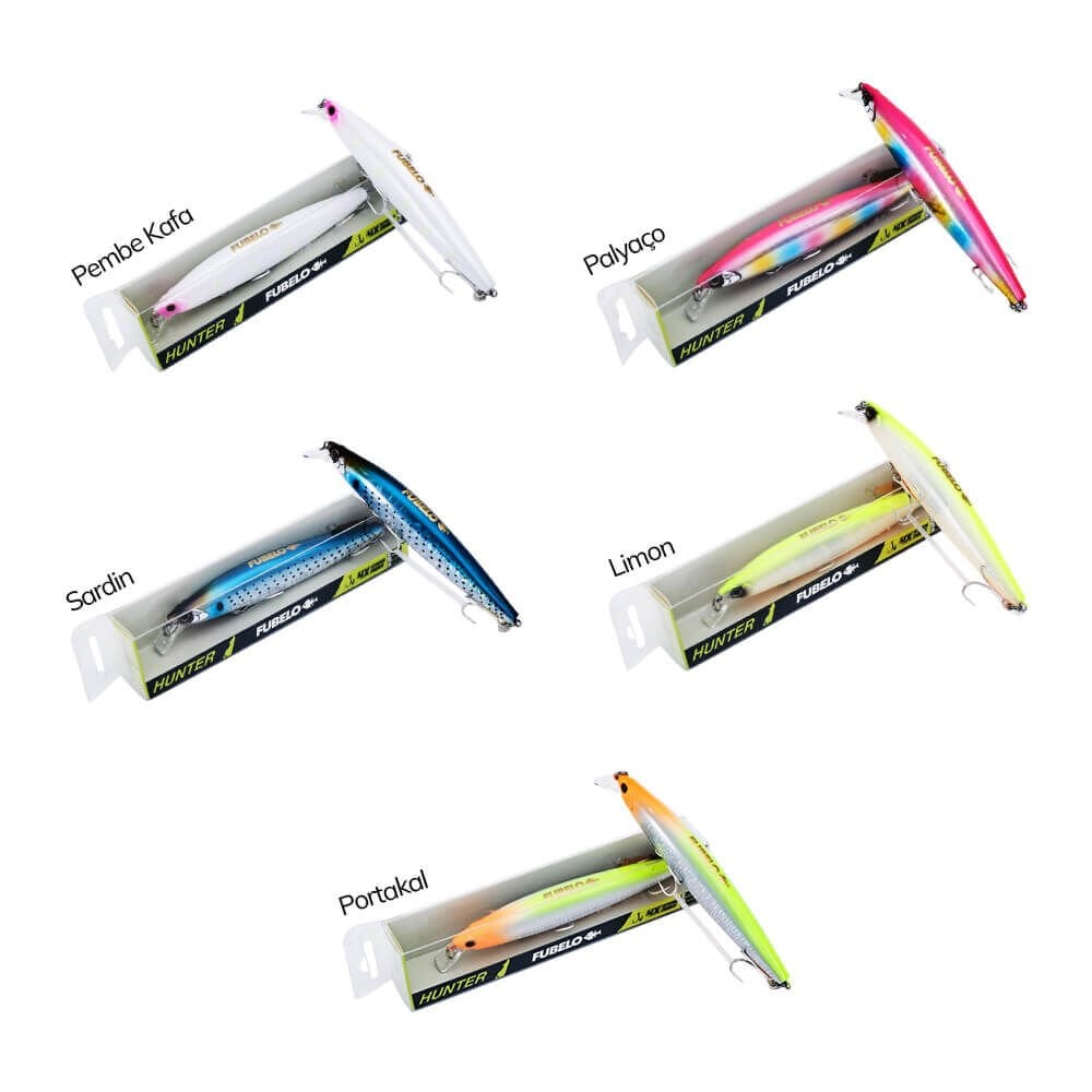 Fubelo Hunter 12 Cm 22 Gr Maket Yem