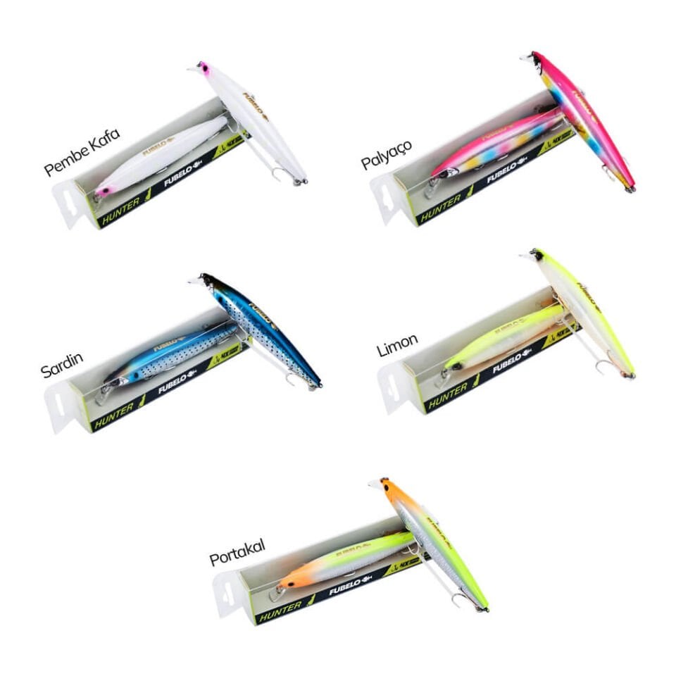 Fubelo Hunter 12 Cm 22 Gr Maket Yem