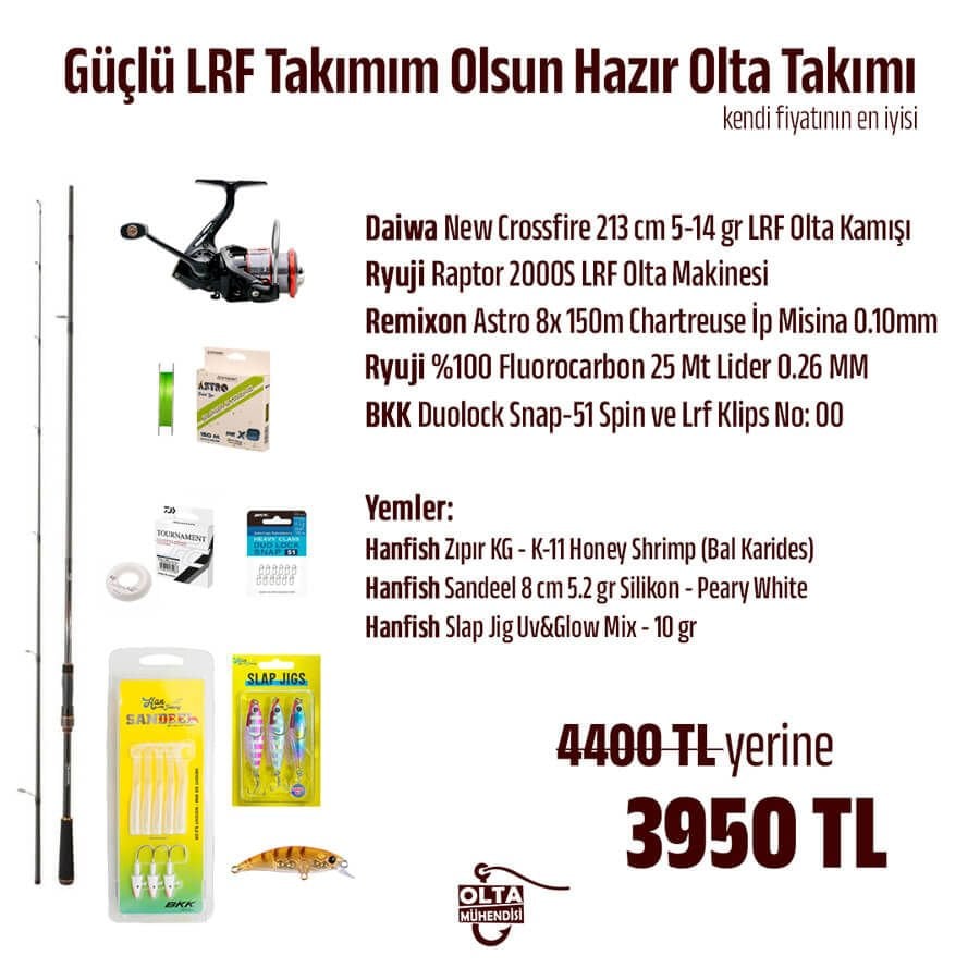 Güçlü Hissetmek İstiyorum LRF Olta Takımı