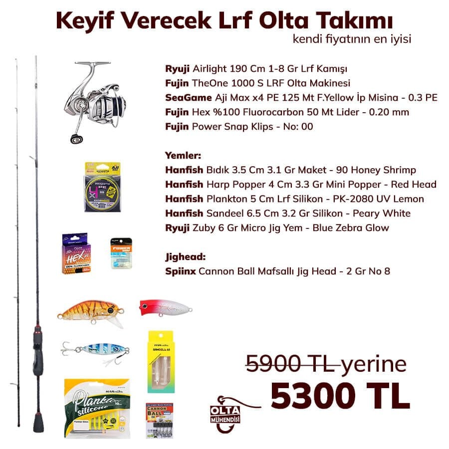 Keyif Verecek Lrf Olta Takımı