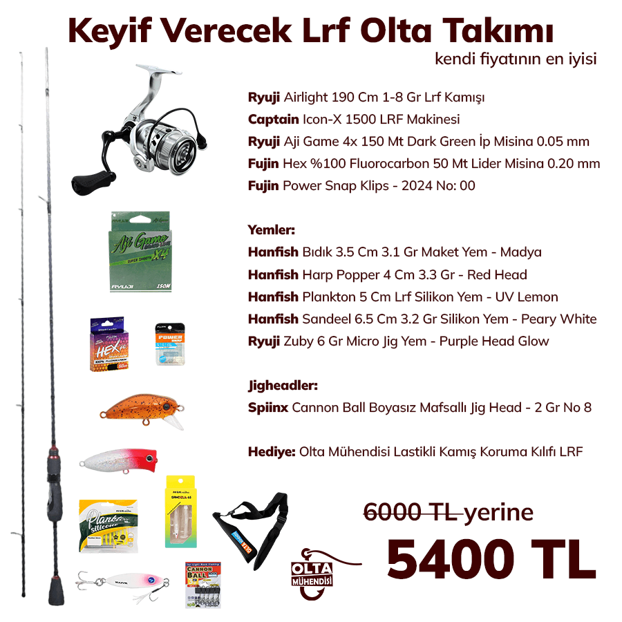 Keyif Verecek Lrf Olta Takımı
