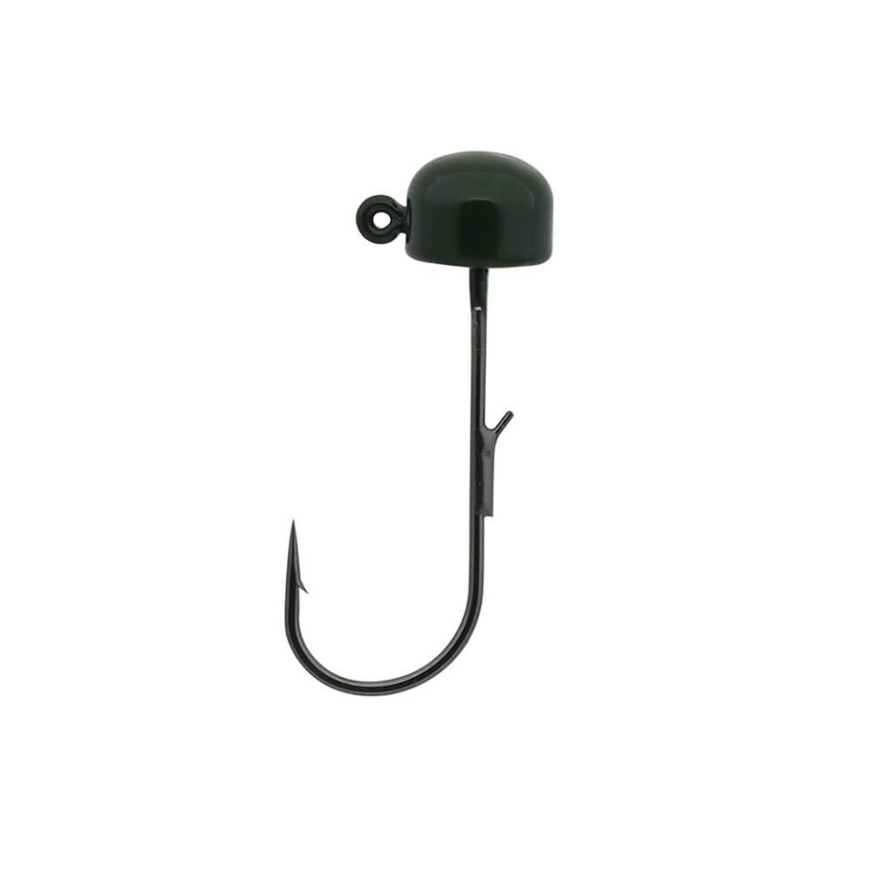 Hanfish Vision Ned Rig Moss Green Jighead