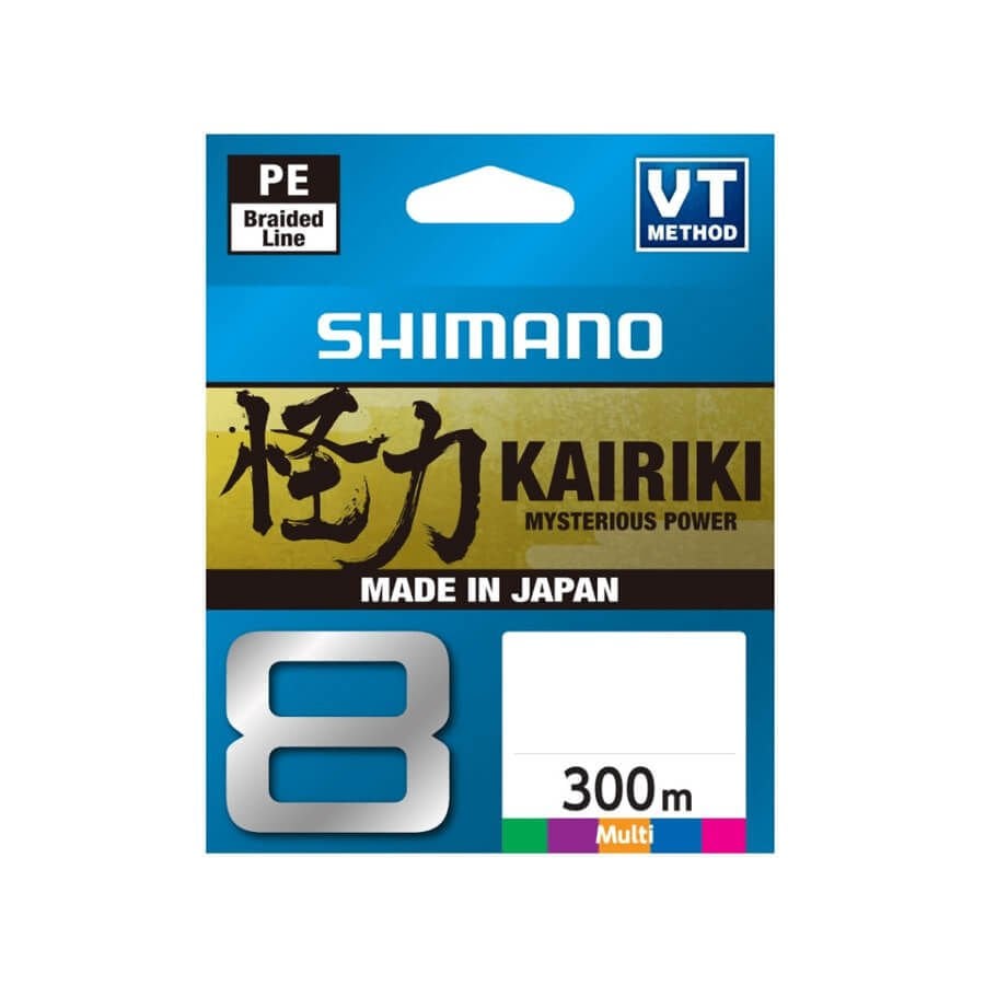 Shimano Kairiki 8x 300 Mt Multicolor Örgü İp Misina