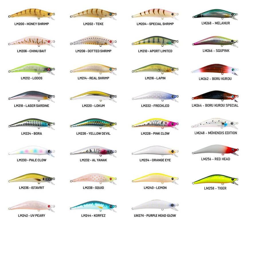 Hanfish Lokman 80S 8 Cm 8.5 Gr Maket Yem Khombe Shrimp
