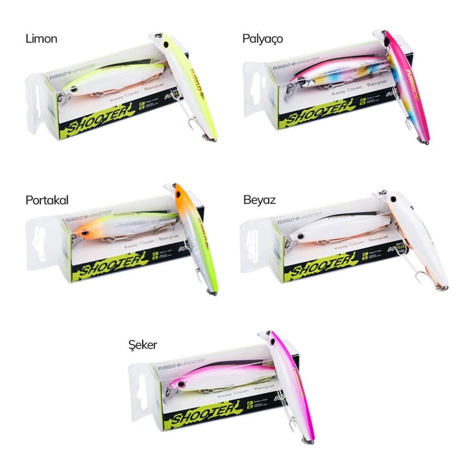 Fubelo Shooter 8 Cm 10 Gr Maket Yem