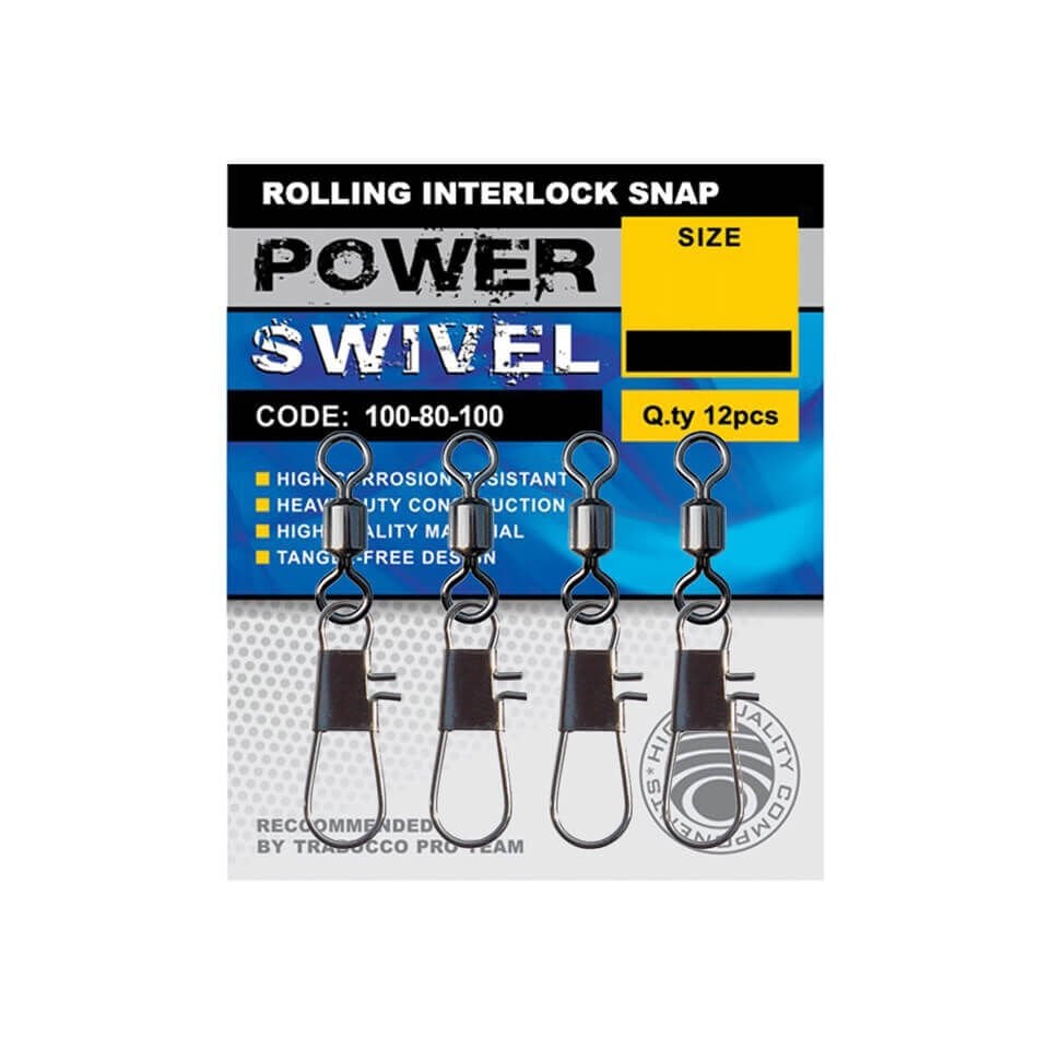 Trabucco Rolling Interlock Snap Klipsli Fırdöndü