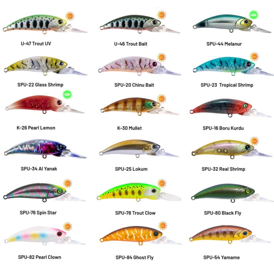 Hanfish Zıpır UG 5 Cm 5 Gr LRF Maket Yem SPU-78 Trout Clow