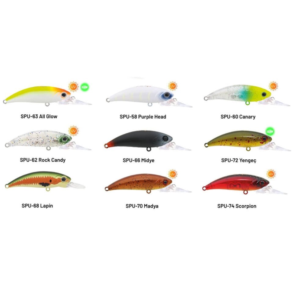 Hanfish Zıpır UG 5 Cm 5 Gr LRF Maket Yem SPU-82 Pearl Clown