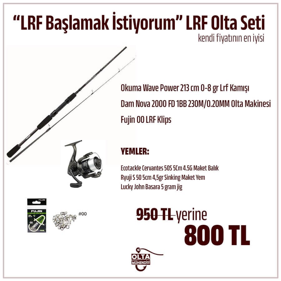 “LRF Başlamak İstiyorum” LRF Olta Seti