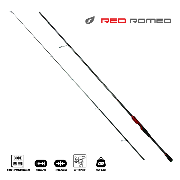 Fujin Red Romeo 180 cm 8-37 gr Spin Kamış