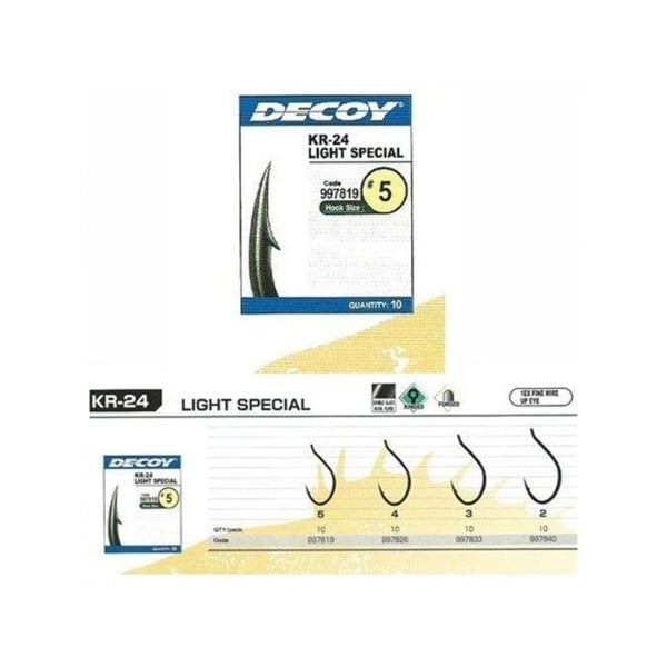 DECOY KR-24 Light Special Black Nickel Olta Kancası