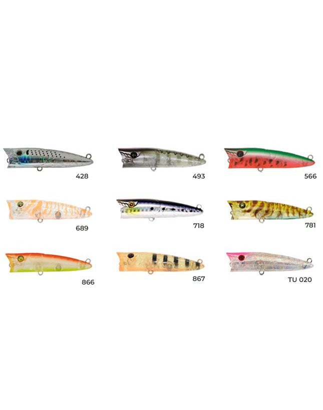 Zipbaits Popper 68mm 8.3 gr Su Üstü Maket Balık 428