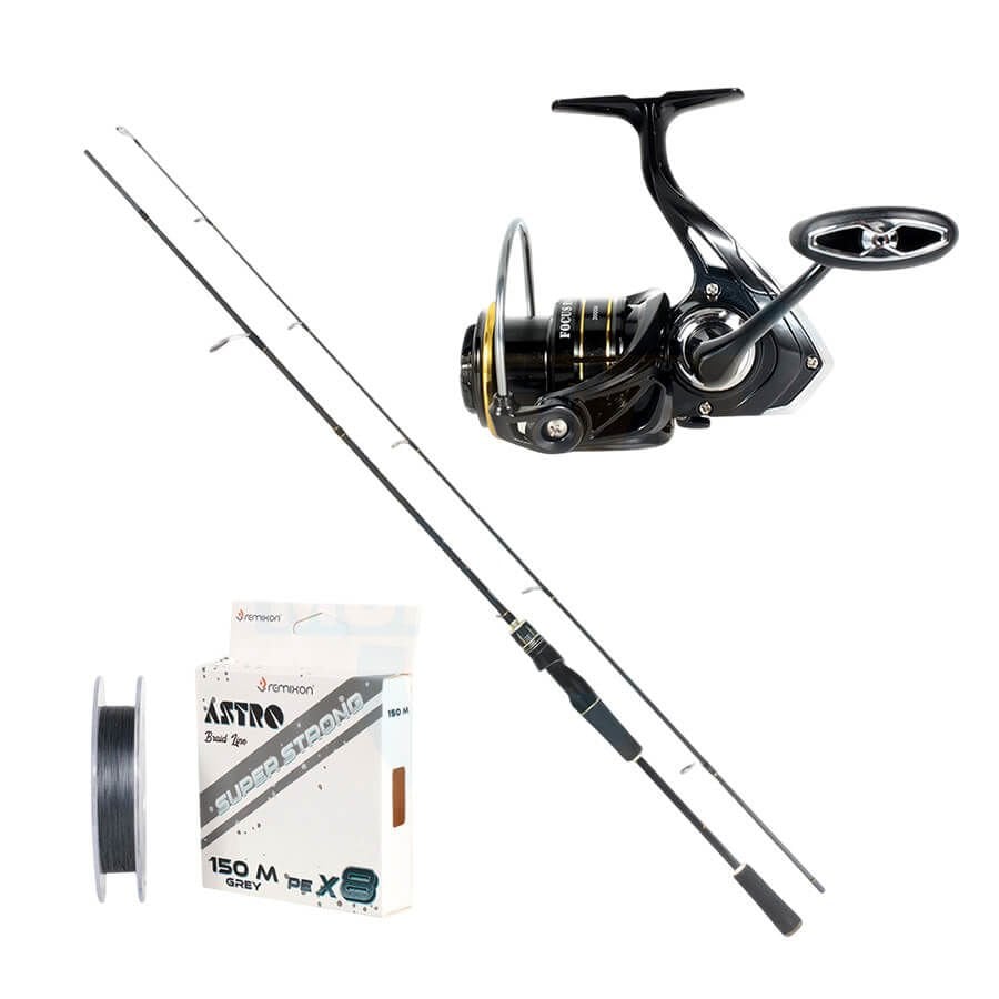Remixon 3000 Focus BG 240 Cm 5-35 Gr Spin Olta Seti