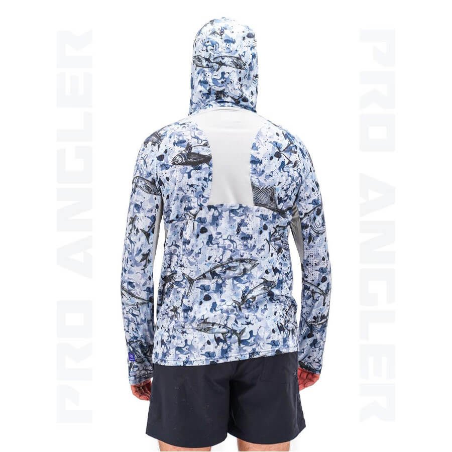 Fujin Pro Angler S24 Buff&Hoodie Black Fish
