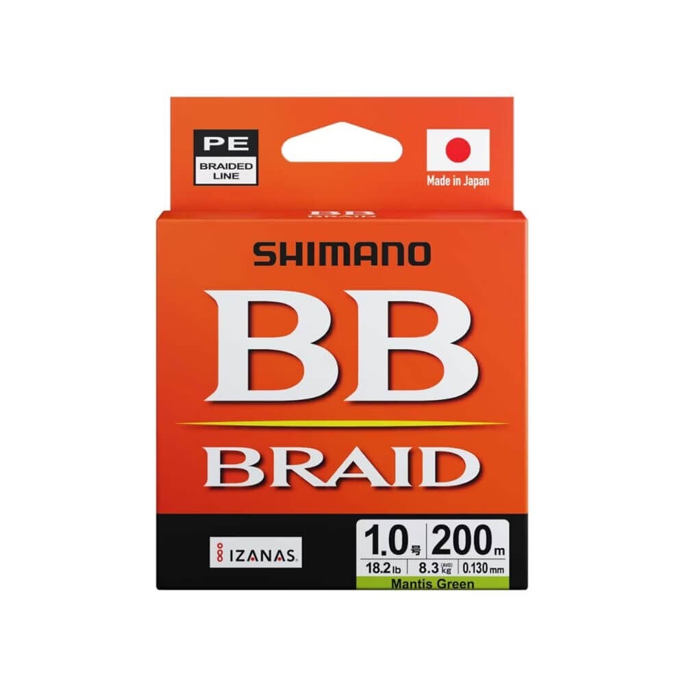 Shimano BB Braid 4x 150 Mt Mantis Green İp Misina