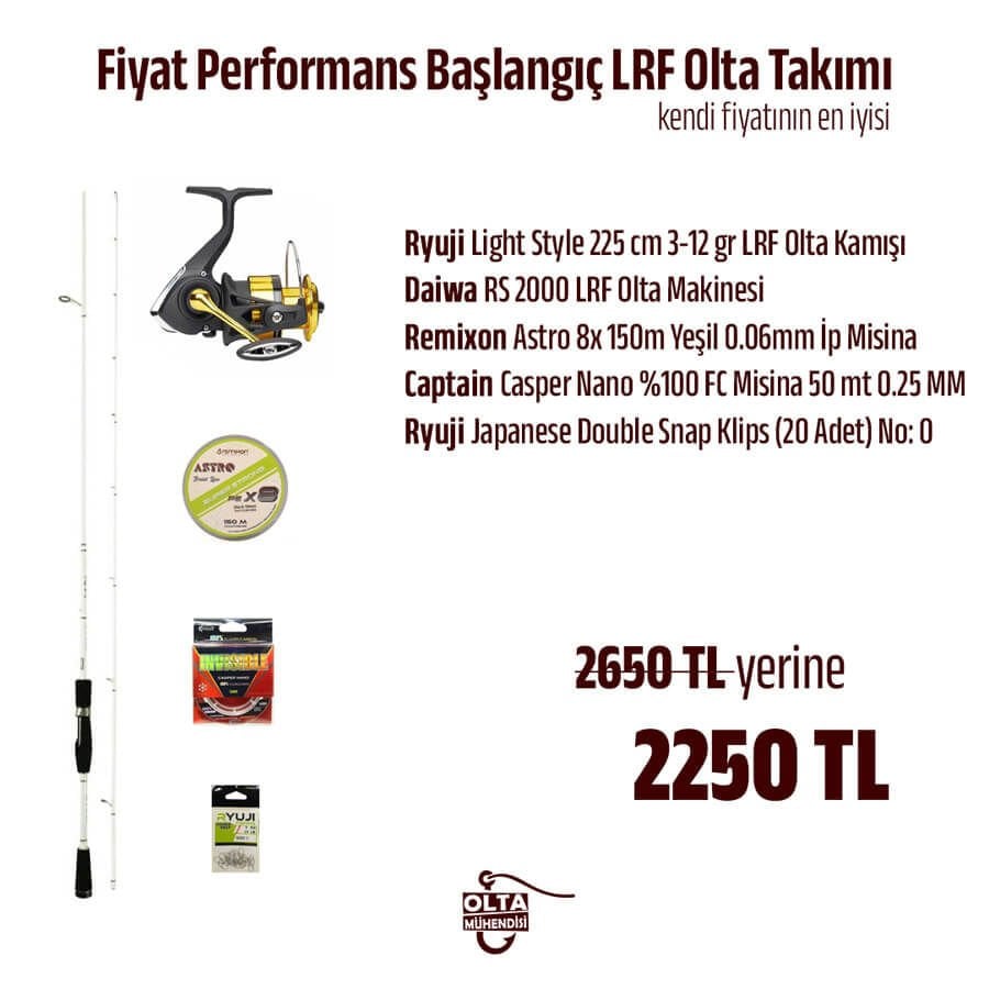 Fiyat Performans Başlangıç LRF Olta Takımı