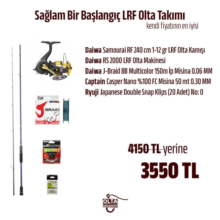 Sağlam Bir Başlangıç LRF Olta Takımı