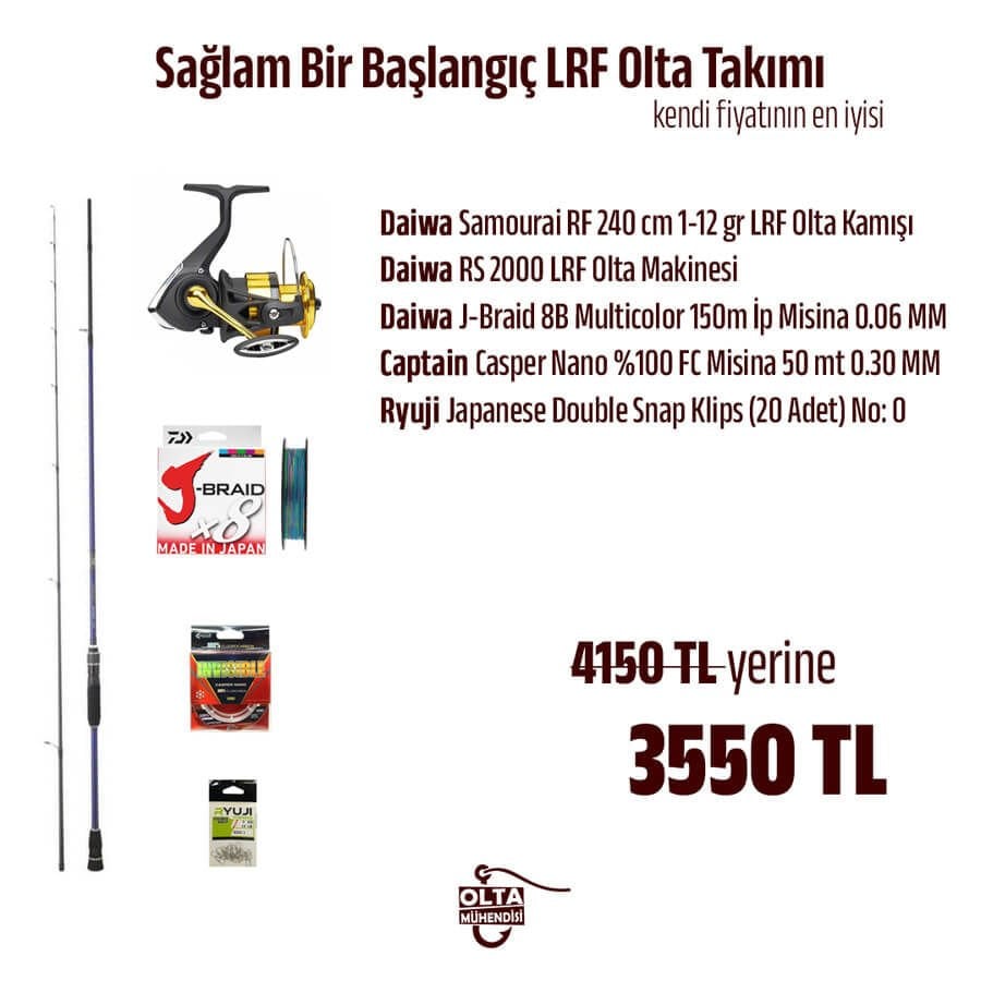 Sağlam Bir Başlangıç LRF Olta Takımı