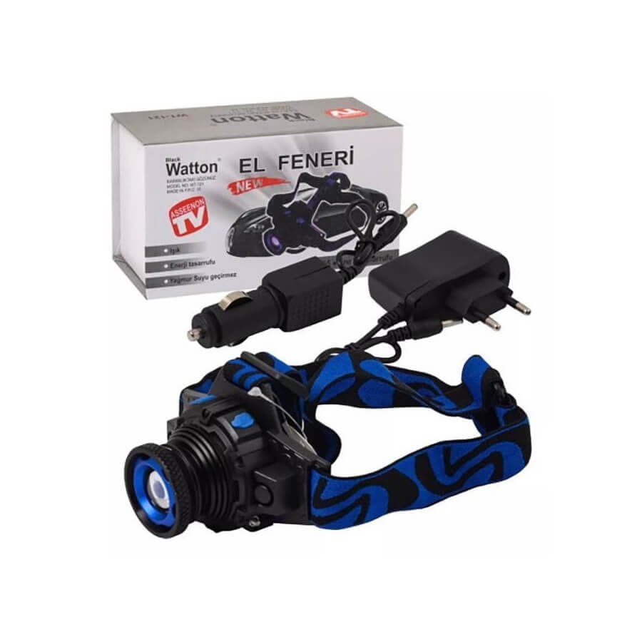 Watton WT-121 1200 Lümen Şarjlı Kafa Lambası