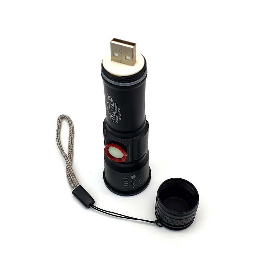 Watton WT-611 XML-2 Led 1000 Lümen USB Şarjlı El Feneri