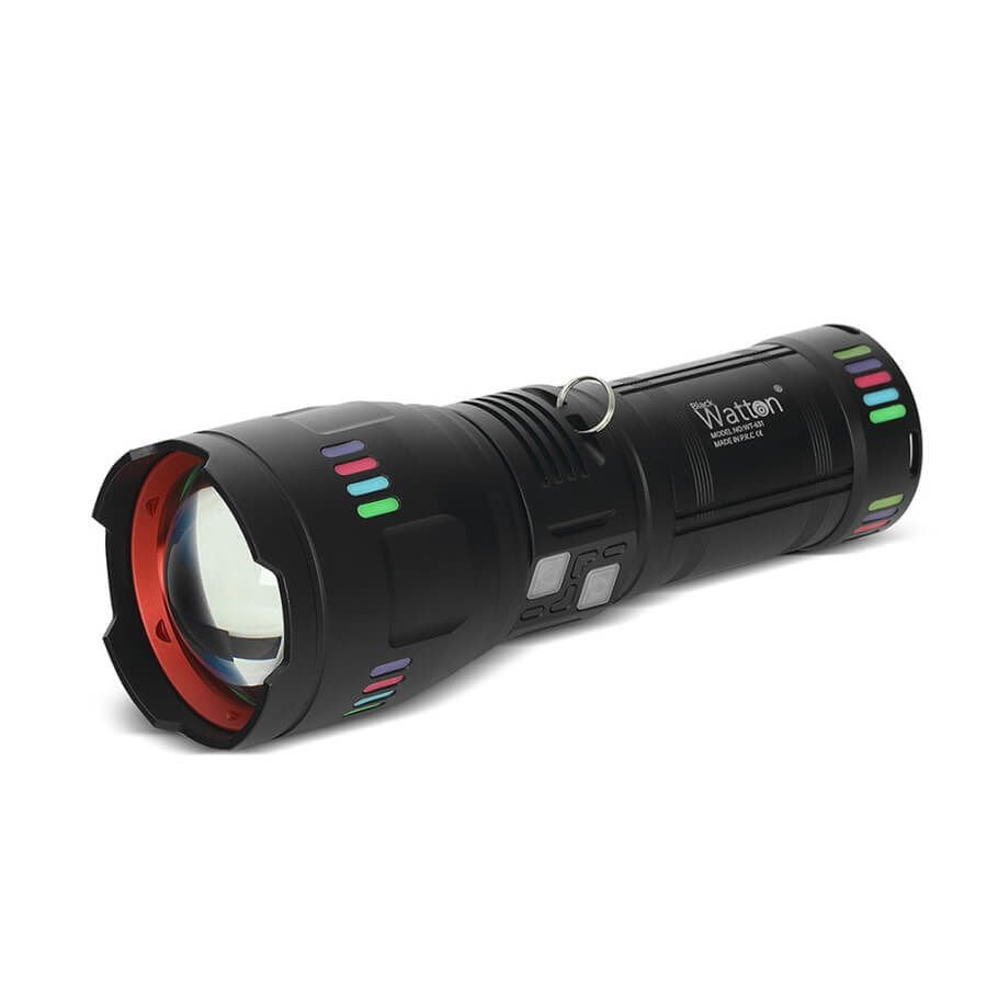 Watton Wt-631 Lazer Etkili 30000 Lümen Profesyonel El Feneri