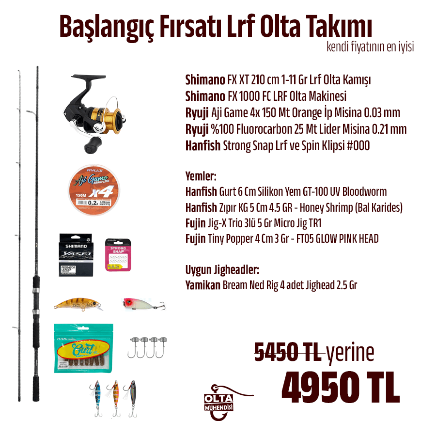 Başlangıç Fırsatı Lrf Olta Takımı