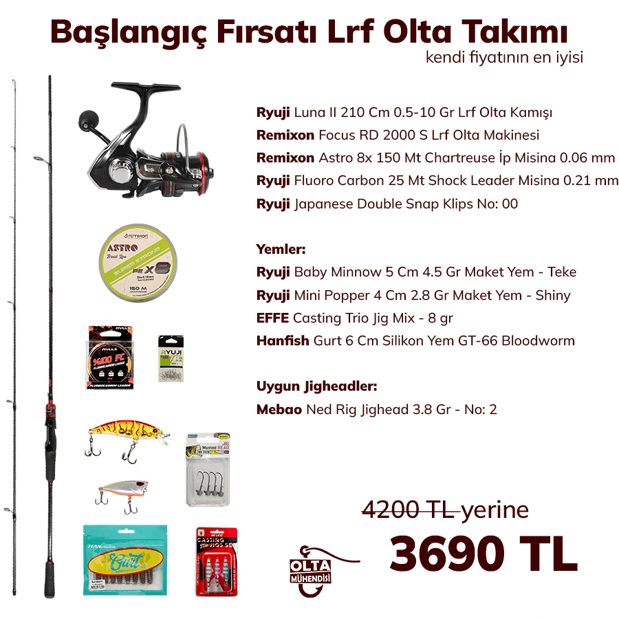 Başlangıç Fırsatı Lrf Olta Takımı